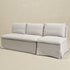 Nelly Performance Dining Chair & Bench Banquette - Light Gray Modern Dining Set | Dining Chairs & Benches | Kinwell Furniture | Upholstered Dining Seating